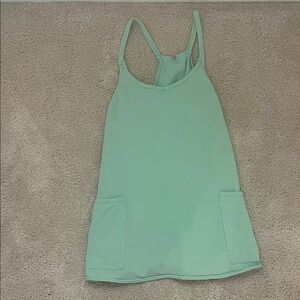 FP Movement by Free People Light Green Mini Dress